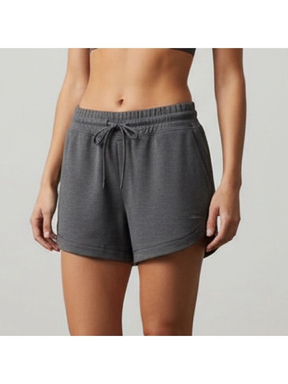 Beverly Hills Polo Club Women's XL Grey Sweat Shorts NWT - Picture 2 of 14
